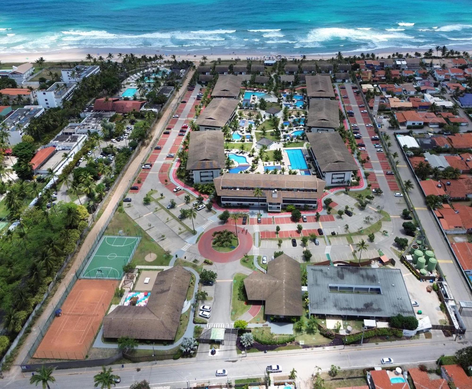 Luxuoso Flat 3 Quartos, Terreo, No Cupe Beach Living - Beira Mar De Porto De Galinhas Ngoại thất bức ảnh