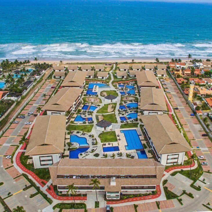 Luxuoso Flat 3 Quartos, Terreo, No Cupe Beach Living - Beira Mar De Porto De Galinhas Ngoại thất bức ảnh