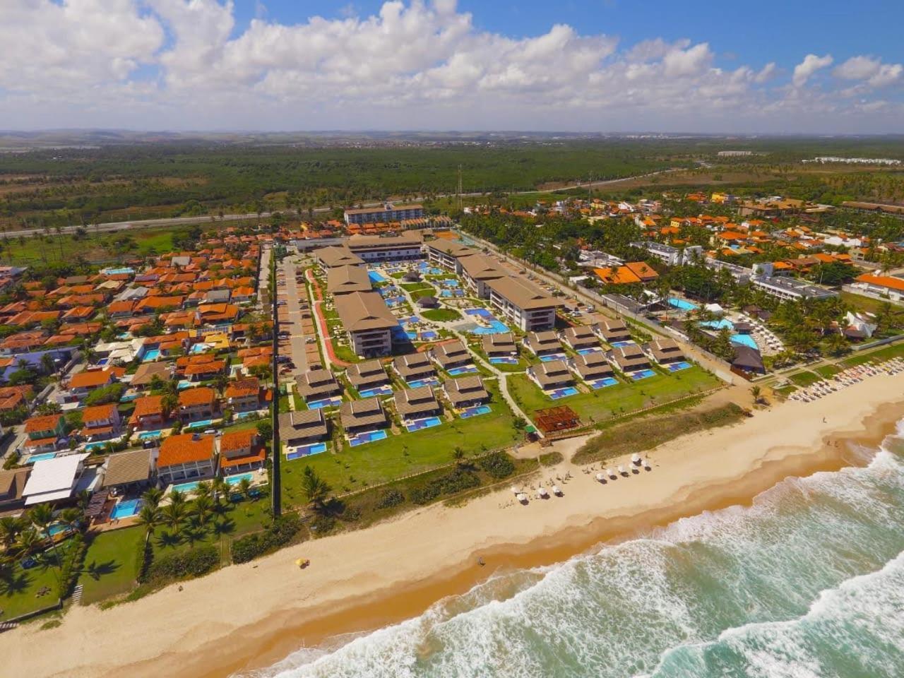 Luxuoso Flat 3 Quartos, Terreo, No Cupe Beach Living - Beira Mar De Porto De Galinhas Ngoại thất bức ảnh