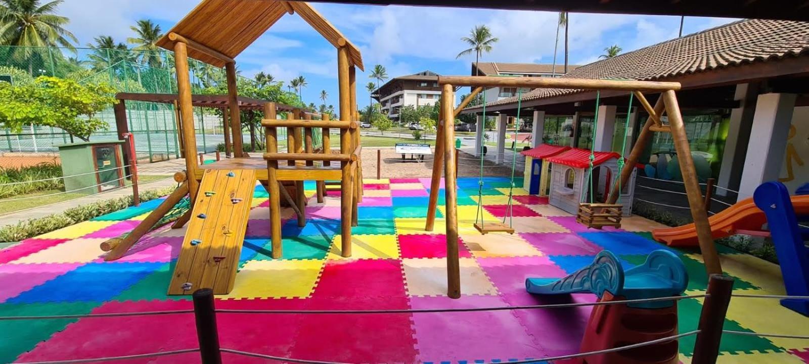Luxuoso Flat 3 Quartos, Terreo, No Cupe Beach Living - Beira Mar De Porto De Galinhas Ngoại thất bức ảnh