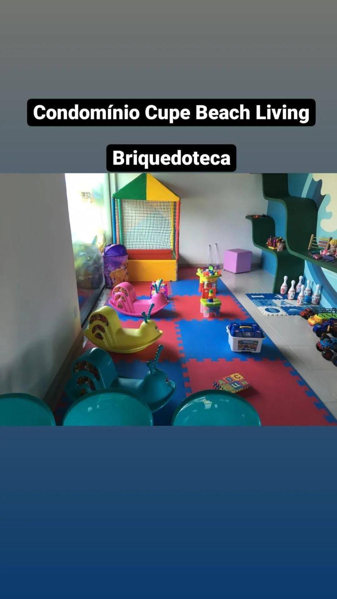 Luxuoso Flat 3 Quartos, Terreo, No Cupe Beach Living - Beira Mar De Porto De Galinhas Ngoại thất bức ảnh