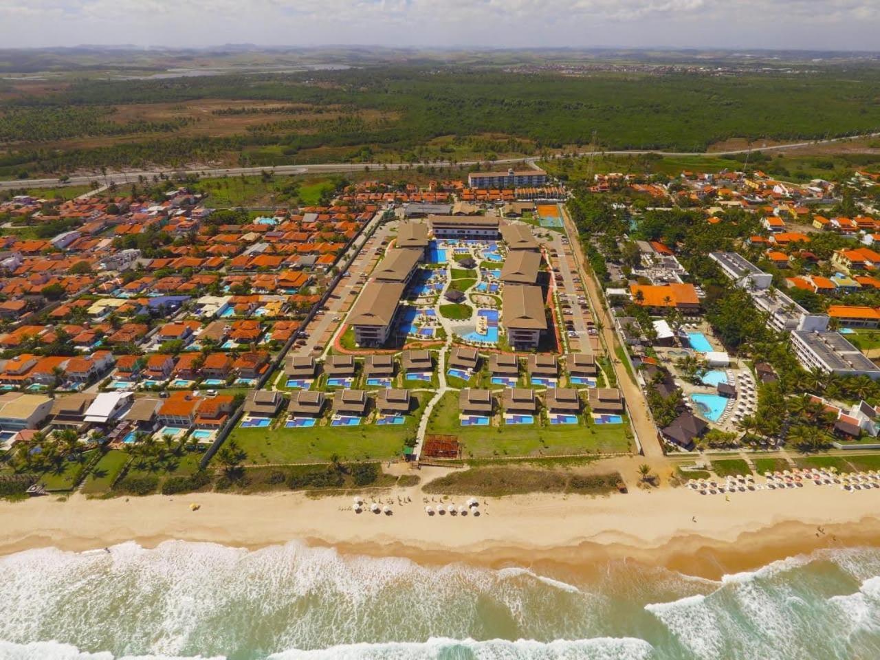 Luxuoso Flat 3 Quartos, Terreo, No Cupe Beach Living - Beira Mar De Porto De Galinhas Ngoại thất bức ảnh
